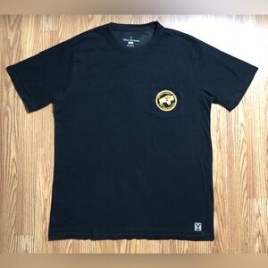 Yellowstone Official Cable Network Promo T Shirt 2023 Spike TV Bison Pocket Logo